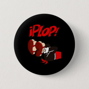 PLOP! - ein historischer Fall Ein Spaß Comicen Chi Button