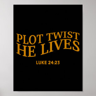Plot Drehung Er lebt Christlich Osterhorn Tod Poster