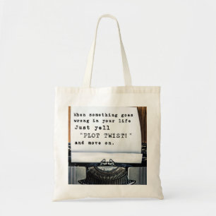 "Plot-Drehung" Tote-Bag Tragetasche