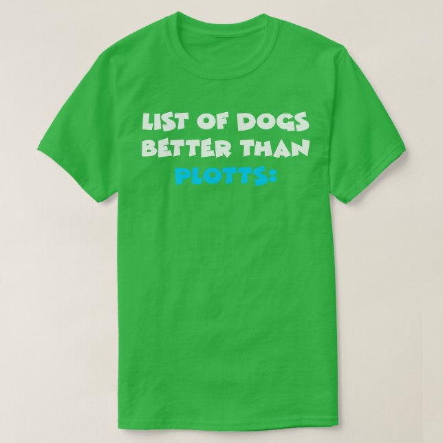 Plott 1 T-Shirt (Design vorne)