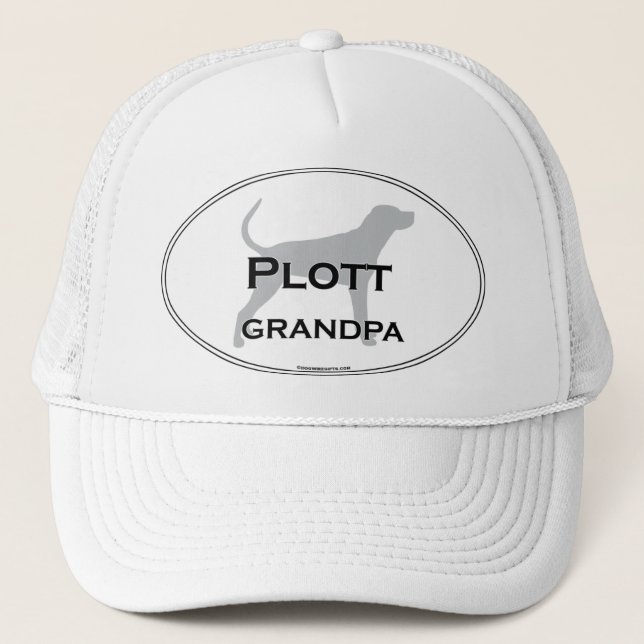 Plott Großvater Truckerkappe (Vorderseite)