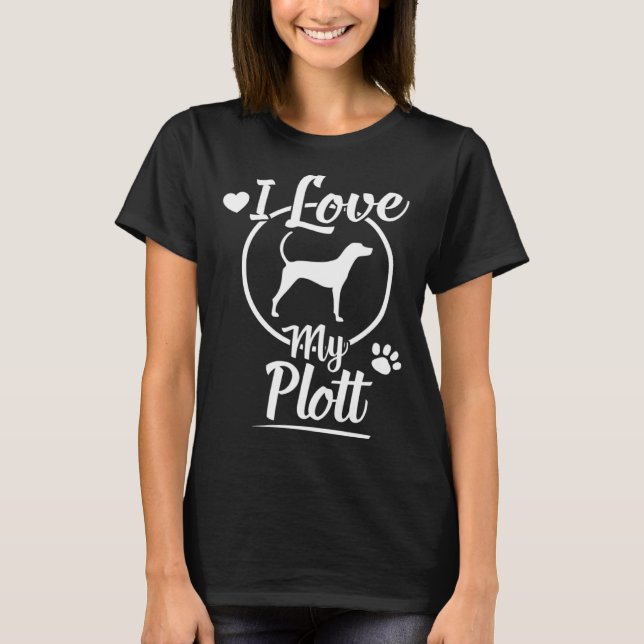 Plott Hound  2 T-Shirt (Vorderseite)