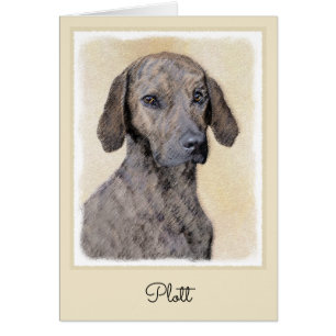 Plott Peinture - Cute Original Chien Art