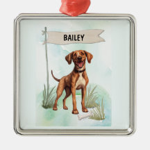 Plott-Wasserfarbe Personalisierter Hund