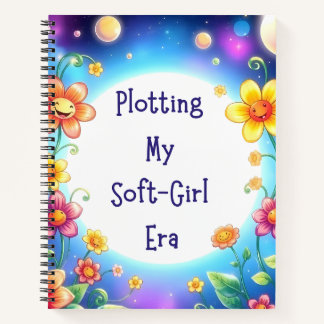 Plotten meiner weichen Girl-Ära - Bläserin Notizbuch