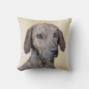 Plottengemälde - Niedliche Original Hundkunst Kissen