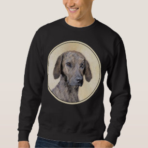 Plottengemälde - Niedliche Original Hundkunst Sweatshirt