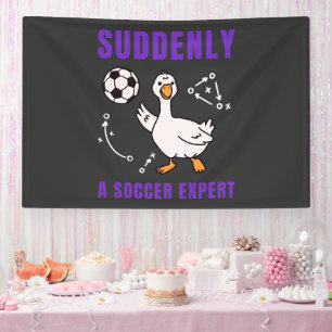 Plötzlich ein Fußball Experte Banner