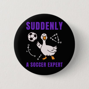 Plötzlich ein Fußball Experte Button