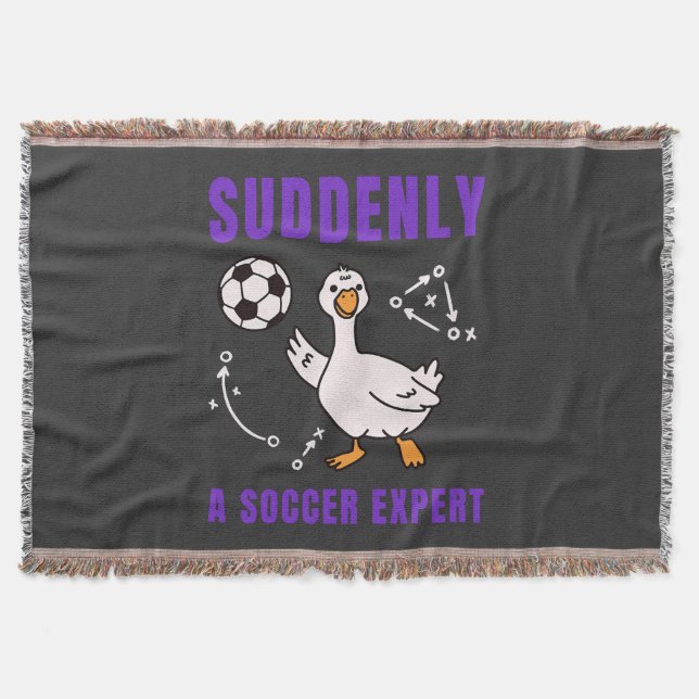 Plötzlich ein Fußball Experte Decke (Vorderseite)