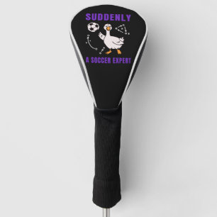Plötzlich ein Fußball Experte Golf Headcover