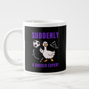 Plötzlich ein Fußball Experte Jumbo-Tasse