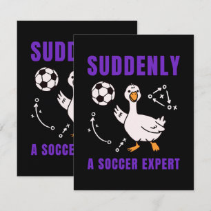 Plötzlich ein Fußball Experte Karte