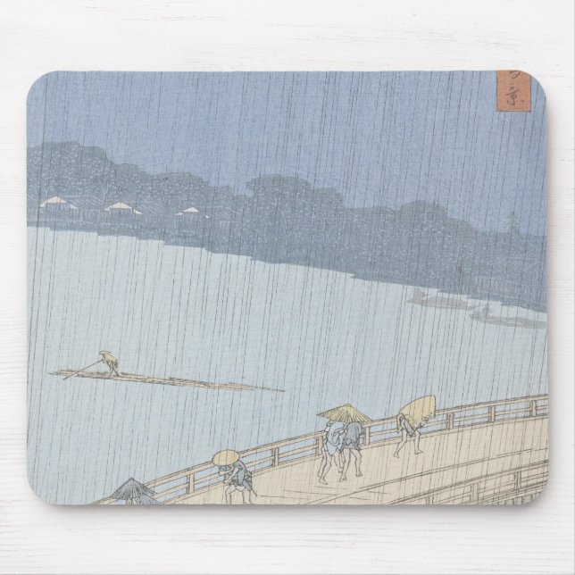 Plötzliche Dusche auf Ohashi Brücke bei Ataka Mousepad (Vorne)