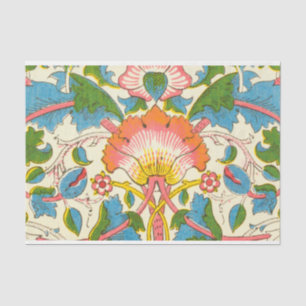 Plötzliche Rose (von William Morris) Seidenpapier