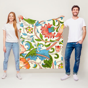 Plötzliches, farbiges Vintages Muster von William Fleecedecke