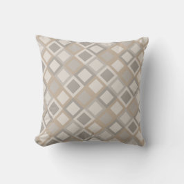 Plough & Grey Geometric Pattern Kissen