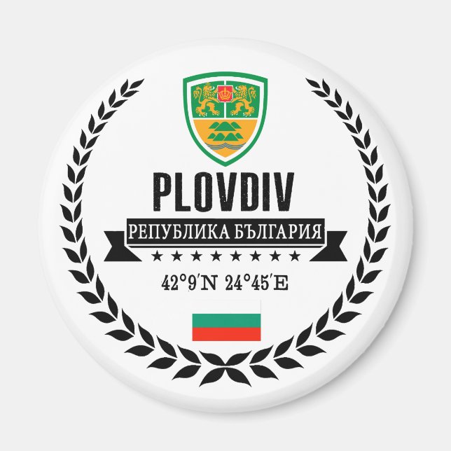 Plovdiv Magnet (Vorne)