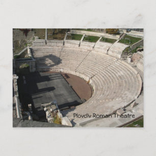 Plovdiv Roman Theatre Postkarte
