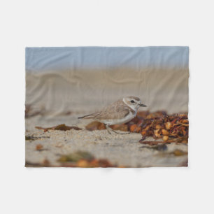 Plover und Algen Fleecedecke