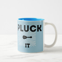 Pluck It Ukulele Tasse