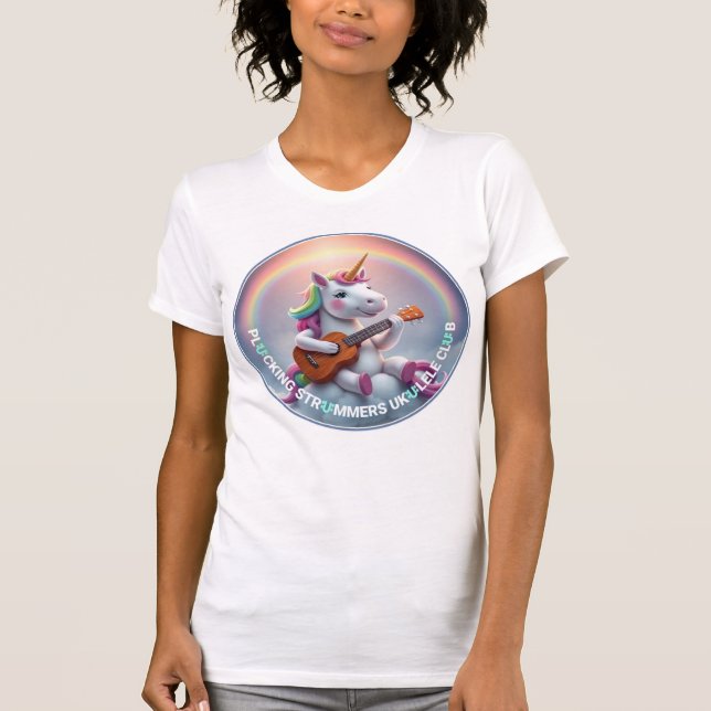 PLUCKSTRUMMERS DINO T - SHIRT (Vorderseite)