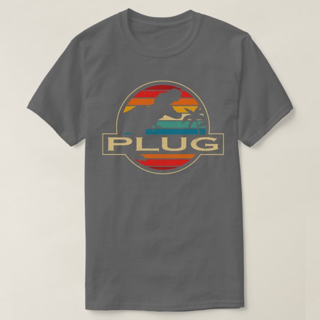 Plug Dinosaur T-Shirt (Design vorne)