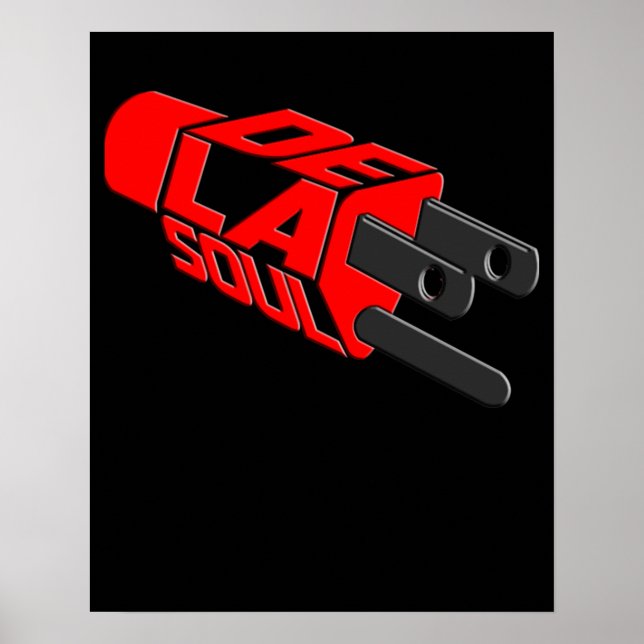 Plug Won De La Soul Poster (Vorne)