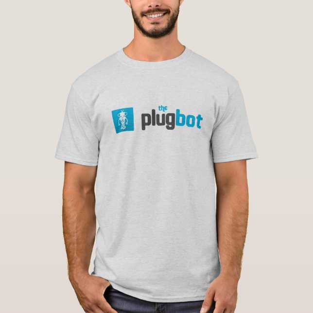 PlugBot Standard T-Shirt (Vorderseite)