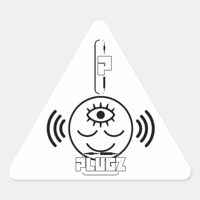 Plugz Sticker (Devant)