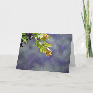 Pluie, carte