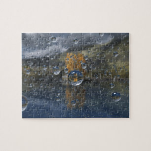 Pluie dans le Puzzle des Glen