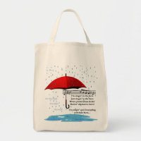 Pluie et chant Autres faits Sac fourre-tout d'alim