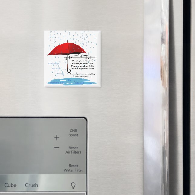 Pluie et chant Autres faits Sq Magnet (In situ (réfrigérateur))