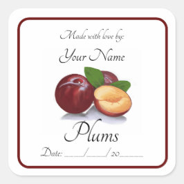 Plum behält Aufkleber und Etiketten bearbeitbar