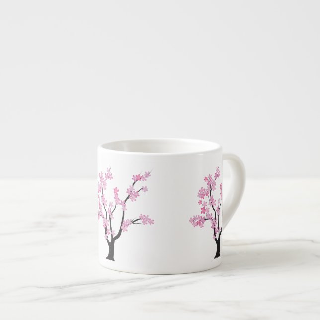Plum Blossom Tree Espressotasse (Vorderseite Rechts)