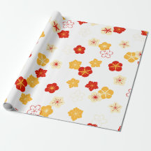Plum Bossom Blume Chinesisch Neues Jahr Muster
