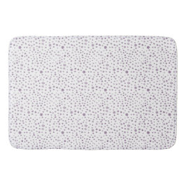 Plum Confetti Wasserfarbpunkte Badematte