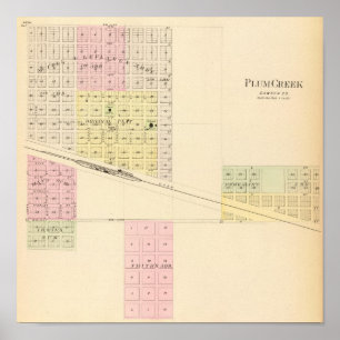 Plum Creek, Nebraska Poster