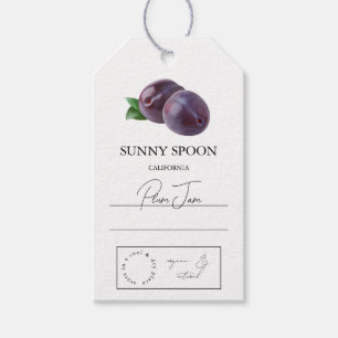 Plum Hang Tag Geschenkanhänger