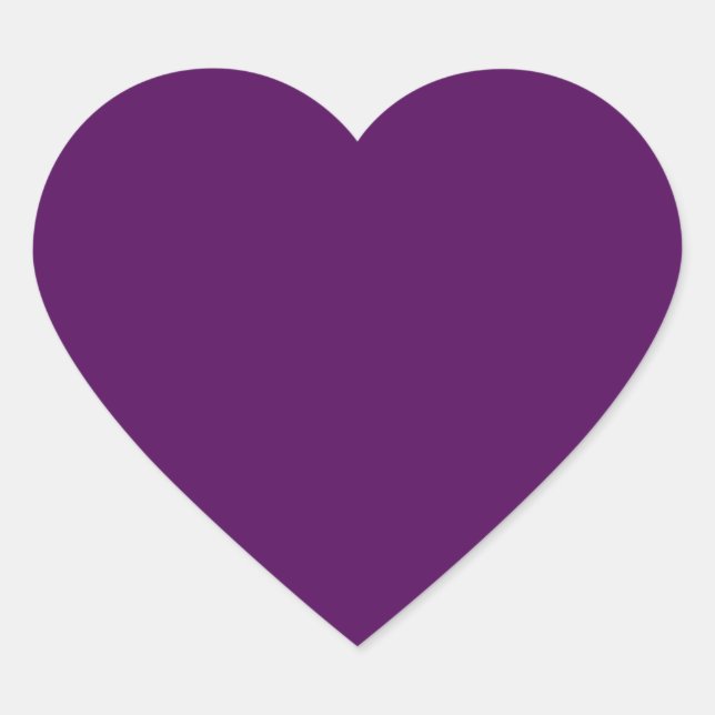 Plum Lila Heft Sticker (Vorderseite)