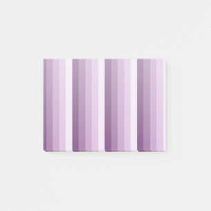 Plum lila Schattenstreifen Post-it Klebezettel