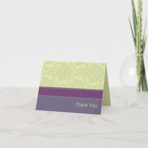 Plum Love Collection Carte de remerciements