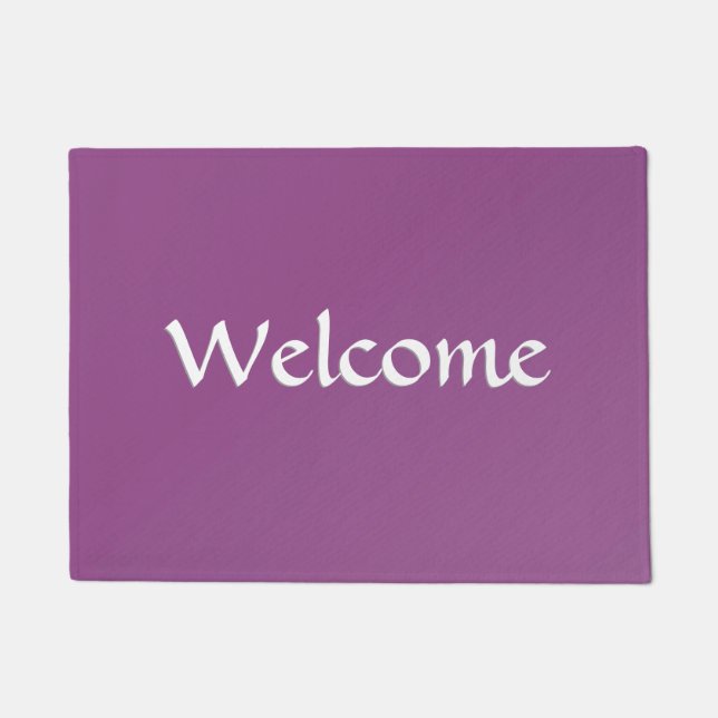 Plum Nice Fußmatte (Vorderseite)