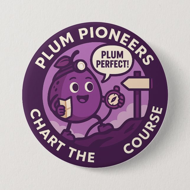 Plum Perfect Explorer Navigation Button (Vorderseite)