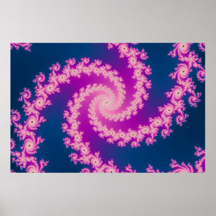 Plum - Poster fractal