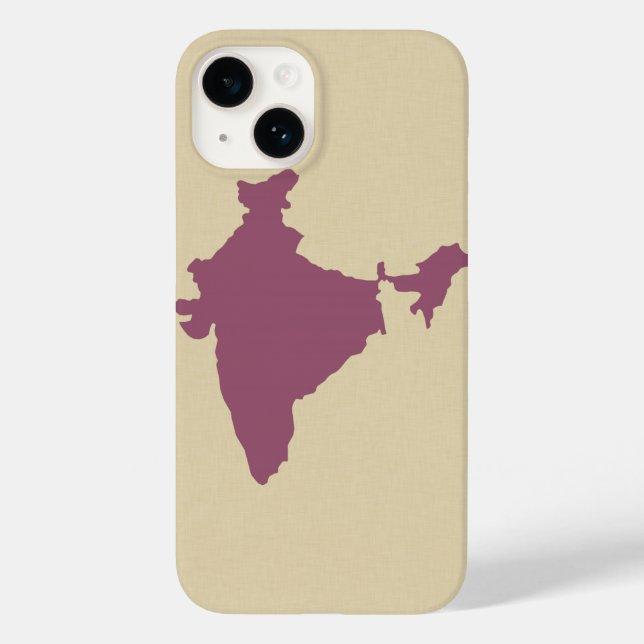 Plum Spice Moods Indien Case-Mate iPhone Hülle (Rückseite)