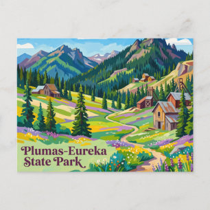 Plumas-Eureka State Park Kalifornien Postkarte