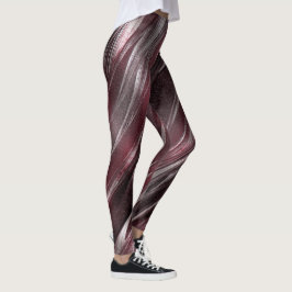 Plumb zu Grau und Silber Farbe Leggings
