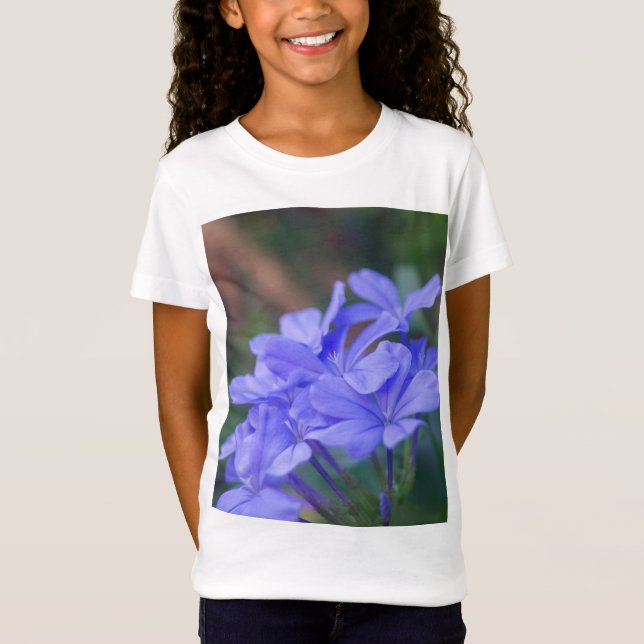 Plumbago auriculata 03 T-Shirt (Vorderseite)